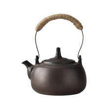 High quality black ceramic tea-pot home and kitchen cook hot water bottle set fire charcoal burning electric furnace heating cer